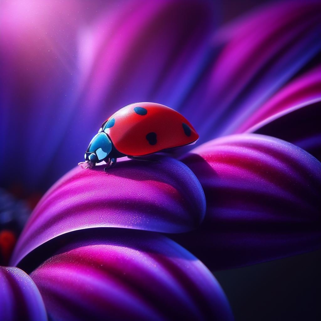 Ladybug on a flower